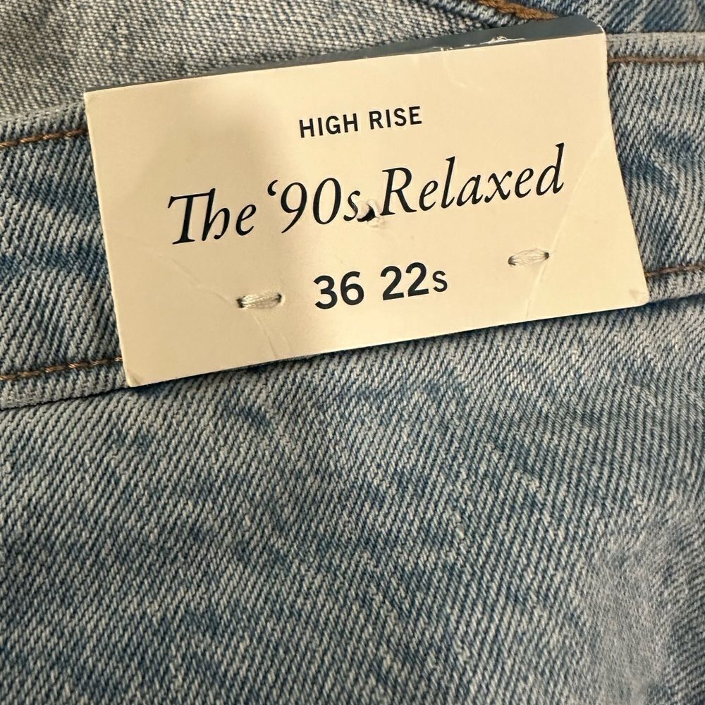 Abercrombie and fitch the 90s relaxed cuffed jean size 36 - Picture 5 of 6